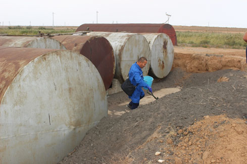 Органом инспекции Астраханского филиала разработан проект рекультивации земель сельскохозяйственного назначения, загрязненных нефтепродуктами