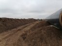 Об обнаружении места предположительного снятия и перемещения плодородного слоя почвы при прокладывании газопровода