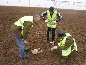 Специалистами Волгоградского филиала проведены работы по агрохимическому обследованию орошаемых земель