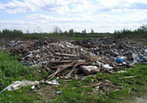 Загрязнение почв на свалках ТБО в Кагальницком районе Ростовской области
