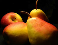 В партиях итальянских яблок и груш обнаружено остаточное содержание действующего вещества пестицида